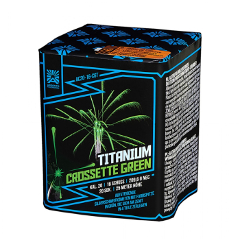 Argento Titanium Crossette Green